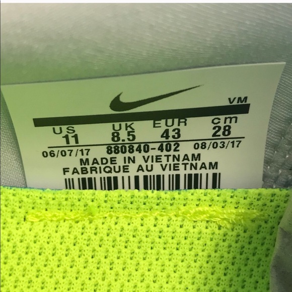 NWT Nike Free Run 2017 Glacier Blue WMNS - Picture 5 of 6